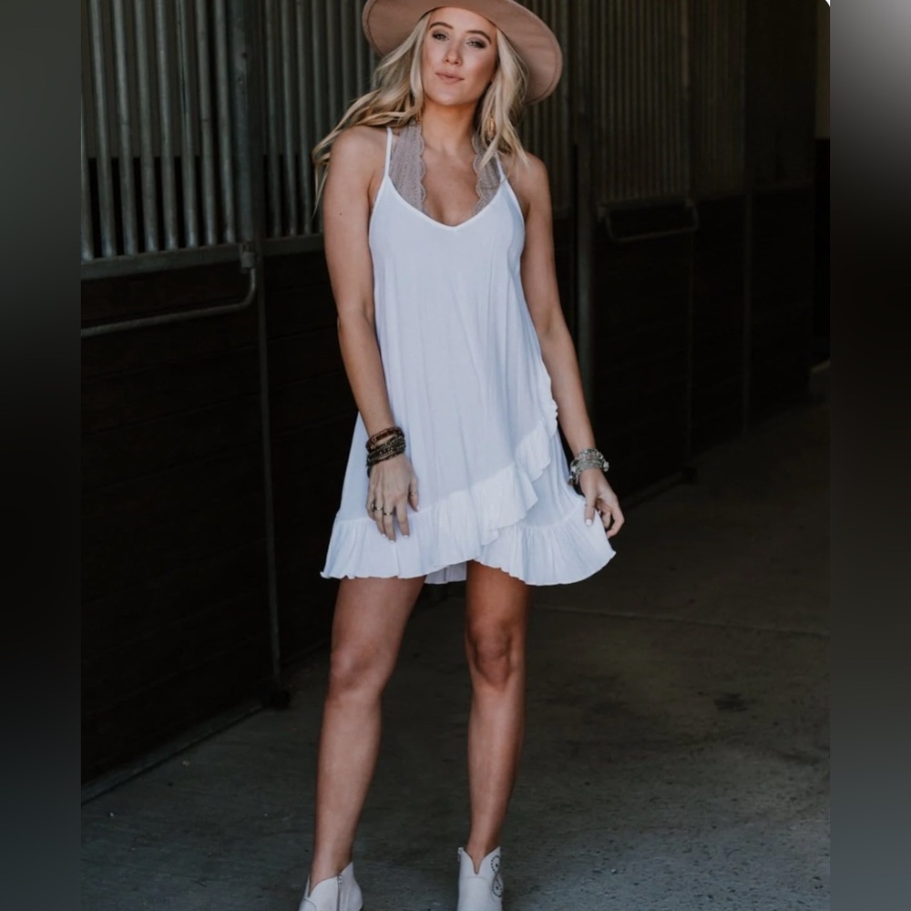 TBN-Palmer Tattoo Slip Dress-S-NWT